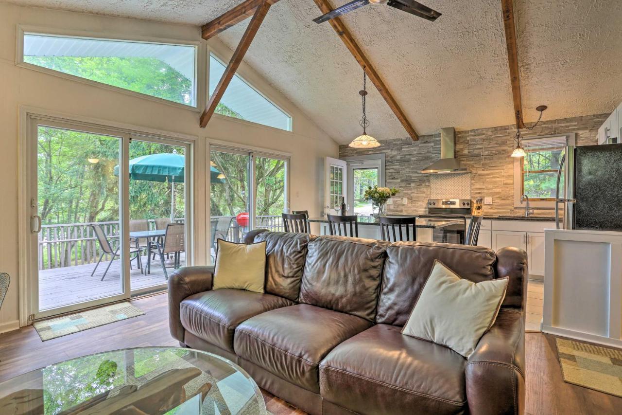 Serene Long Pond Home With Game Room And Beach Access! Bagian luar foto