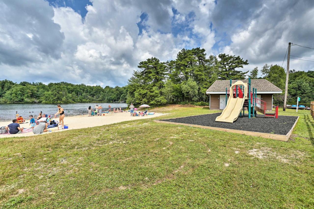 Serene Long Pond Home With Game Room And Beach Access! Bagian luar foto