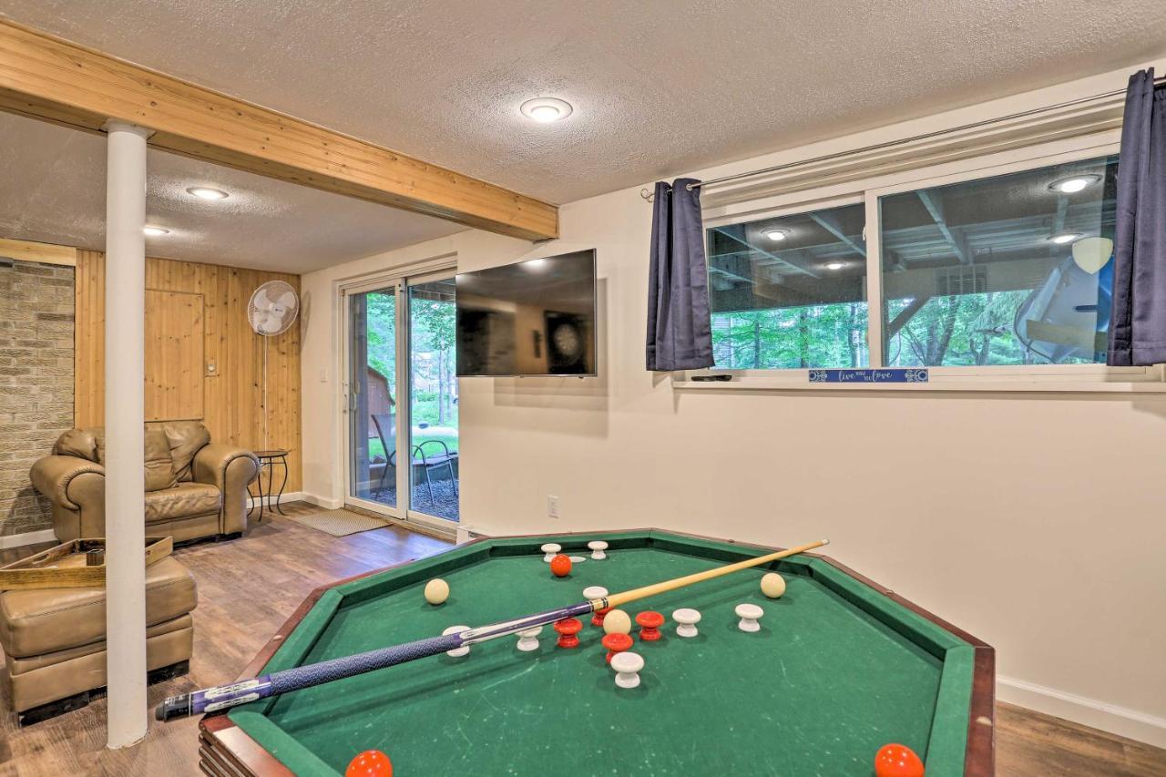 Serene Long Pond Home With Game Room And Beach Access! Bagian luar foto
